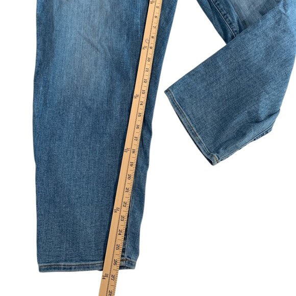 Madewell Jeans Women's Size 30 Keefe Wash Elastic Waist Pull On Relaxed Fit - Picture 16 of 16